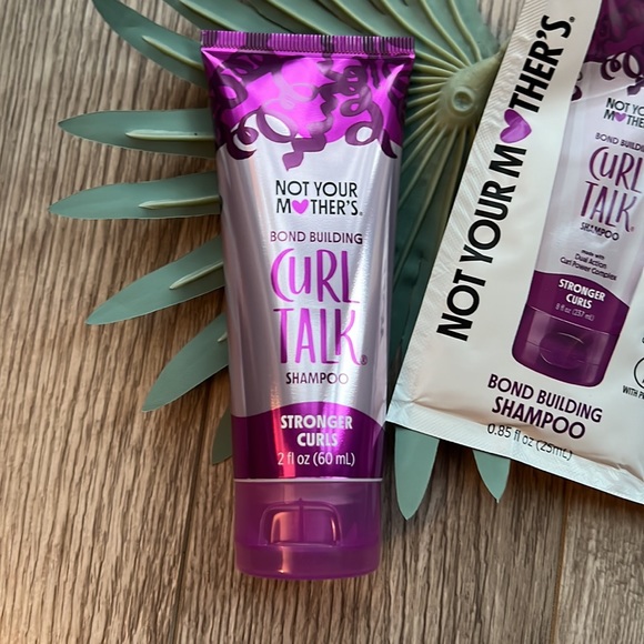 5/$25 ☀️NEW Not Your Mother's Curl Talk Bond Building Shampoo 2 oz plus extras - Picture 2 of 3